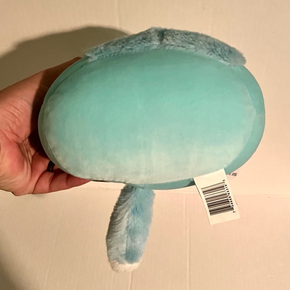 NWT Squishmallows Dabney Fox Plush Stuffed Animal Turquoise Toy 8” - Picture 7 of 13